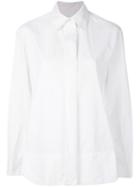 Yves Saint Laurent Pre-owned Concealed Fastening Shirt - White