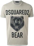Dsquared2 - Printed T-shirt - Men - Cotton - Xxl, Nude/neutrals, Cotton