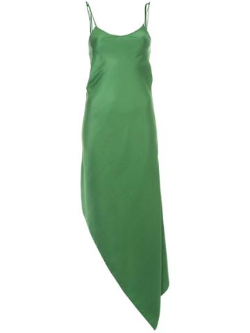 Tiko Paksa Long Spaghetti Strap Dress - Green