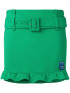 Prada Mini Techno Skirt - Green