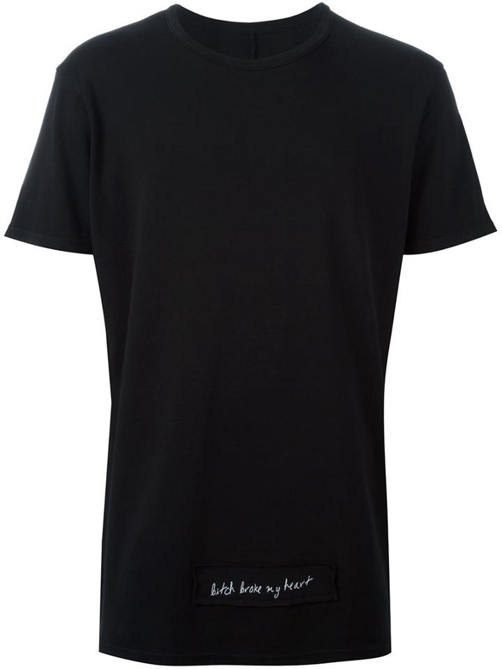Rta X-ray Print T-shirt, Men's, Size: Small, Black, Cotton