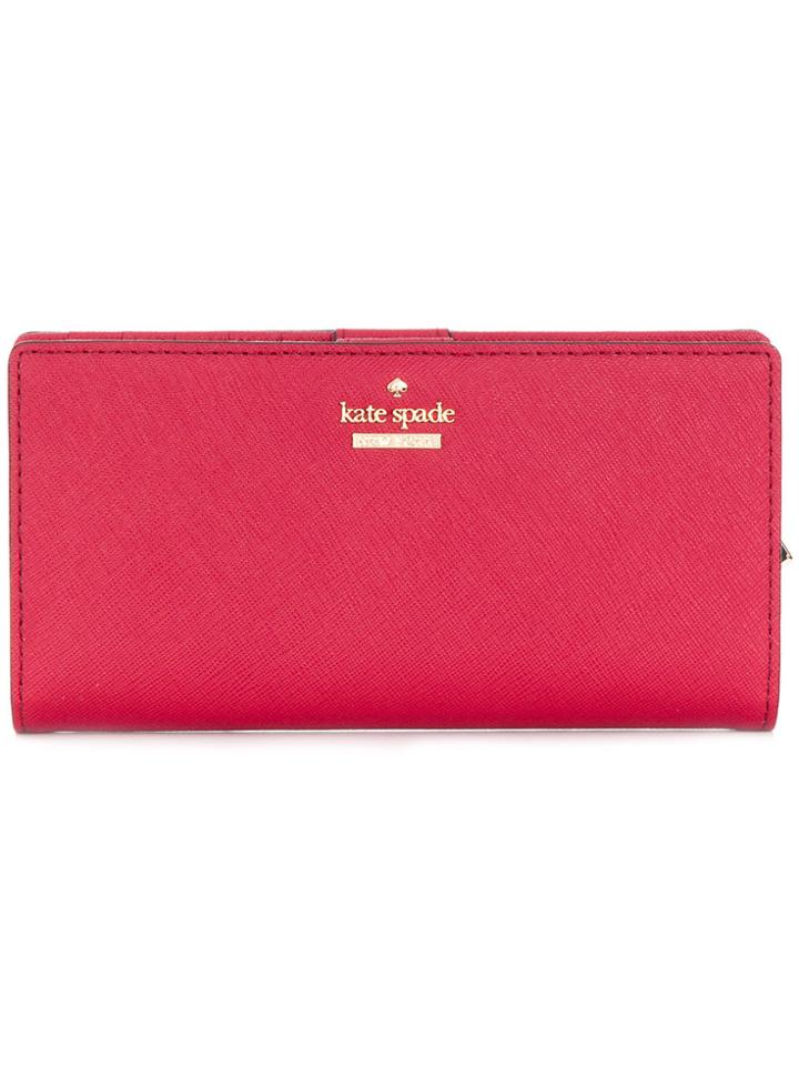 Kate Spade Classic Top Zip Wallet - Red
