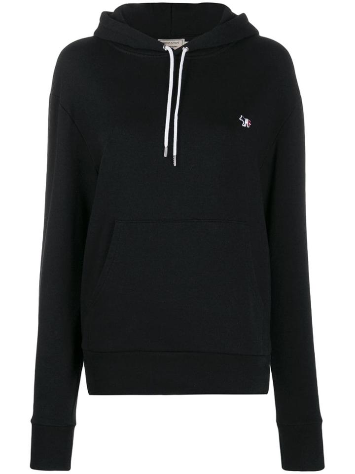 Maison Kitsuné Fox Patch Hoodie - Black