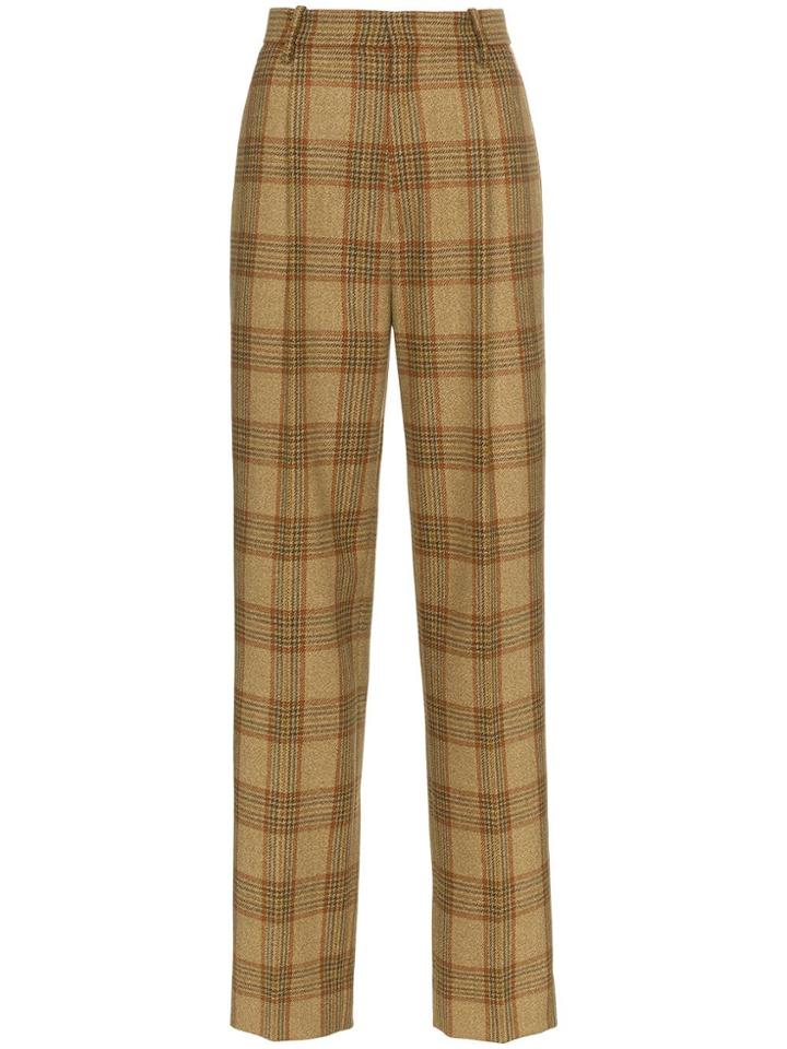 Gucci Checked Wool Trousers - Unavailable