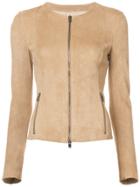 Drome Zipped Fitted Jacket - Neutrals