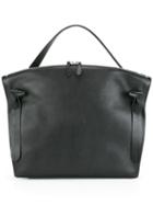 Jil Sander 'hill' Tote, Women's, Black, Calf Leather