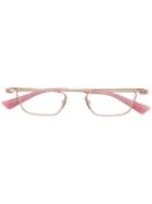 Christian Roth Geometric Glasses - Pink