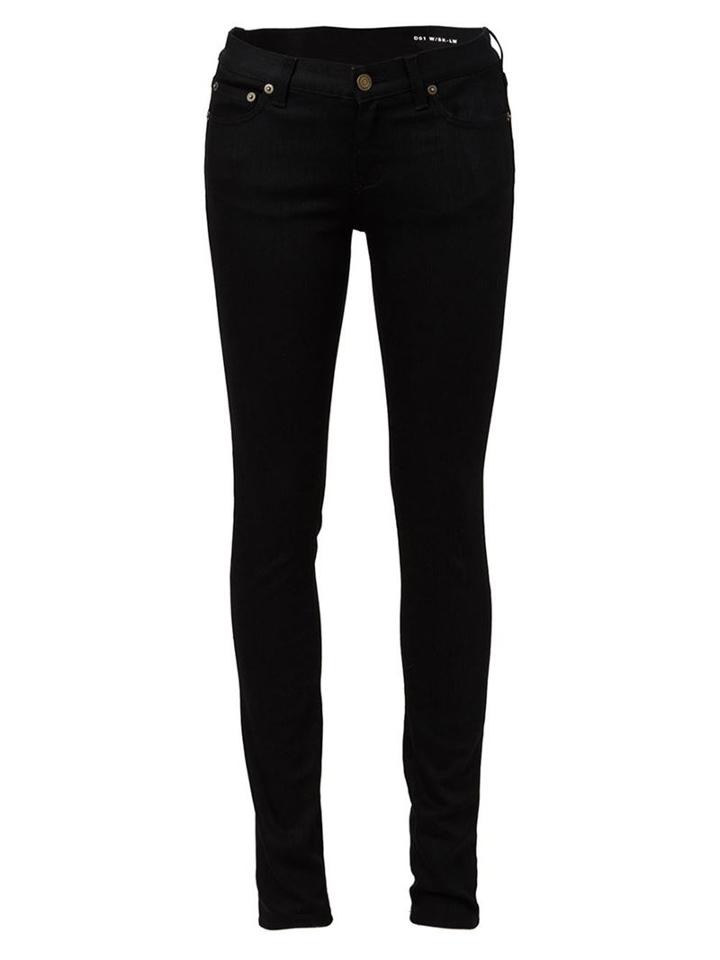 Saint Laurent Classic Skinny Jeans, Women's, Size: 28, Black, Cotton/polyurethane