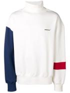 Ader Error Colour Block Sweater - White