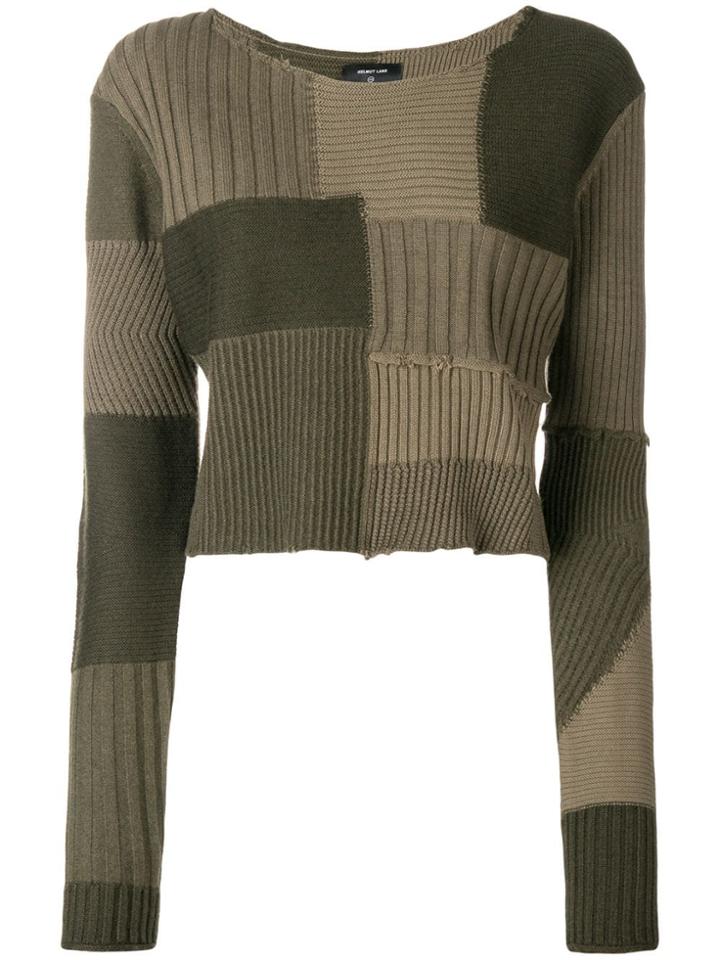 Helmut Lang Grunge Jumper - Green