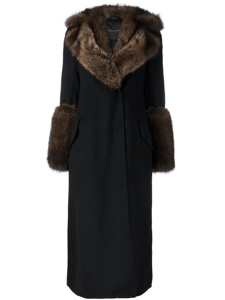 Ermanno Scervino Trim Detail Fitted Coat