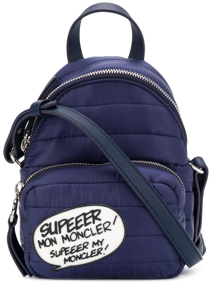 Moncler Kilia Pm Shoulder Bag - Blue