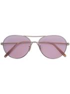 Oliver Peoples Aviator Sunglasses - Pink & Purple