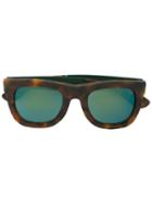 Retrosuperfuture Ciccio Francis Squadra Sunglasses, Adult Unisex, Brown, Acetate