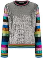 Mary Katrantzou Magpie Sequinned Sweater - Multicolour
