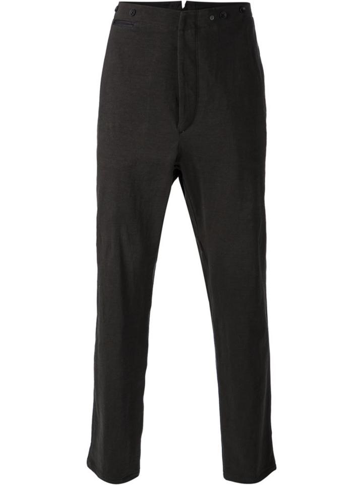 Rag & Bone Piped 'marsdon' Trousers, Men's, Size: 33, Grey, Cotton/polyurethane