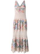 Knit Dress - Women - Acrylic/lurex/viscose - M, Pink/purple, Acrylic/lurex/viscose, Cecilia Prado