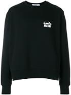 Msgm Msgm X Diadora Crew Neck Sweatshirt - Black