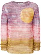 Stella Mccartney Sunset Knitted Jumper - Multicolour