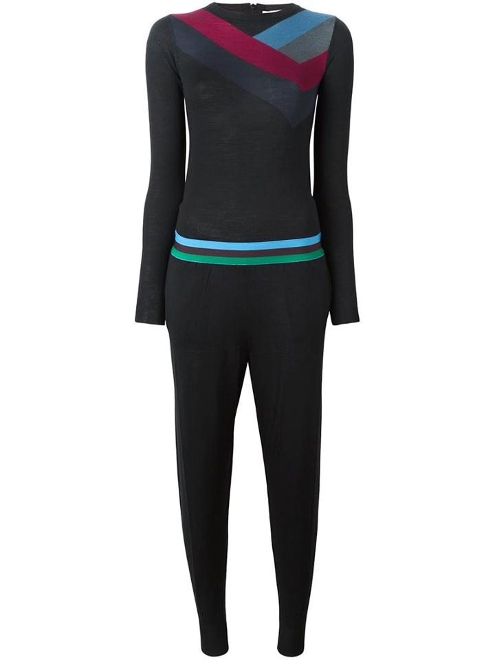 Stella Mccartney Stripe Design Jumpsuit