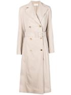 The Row Norza Trench Coat - Grey