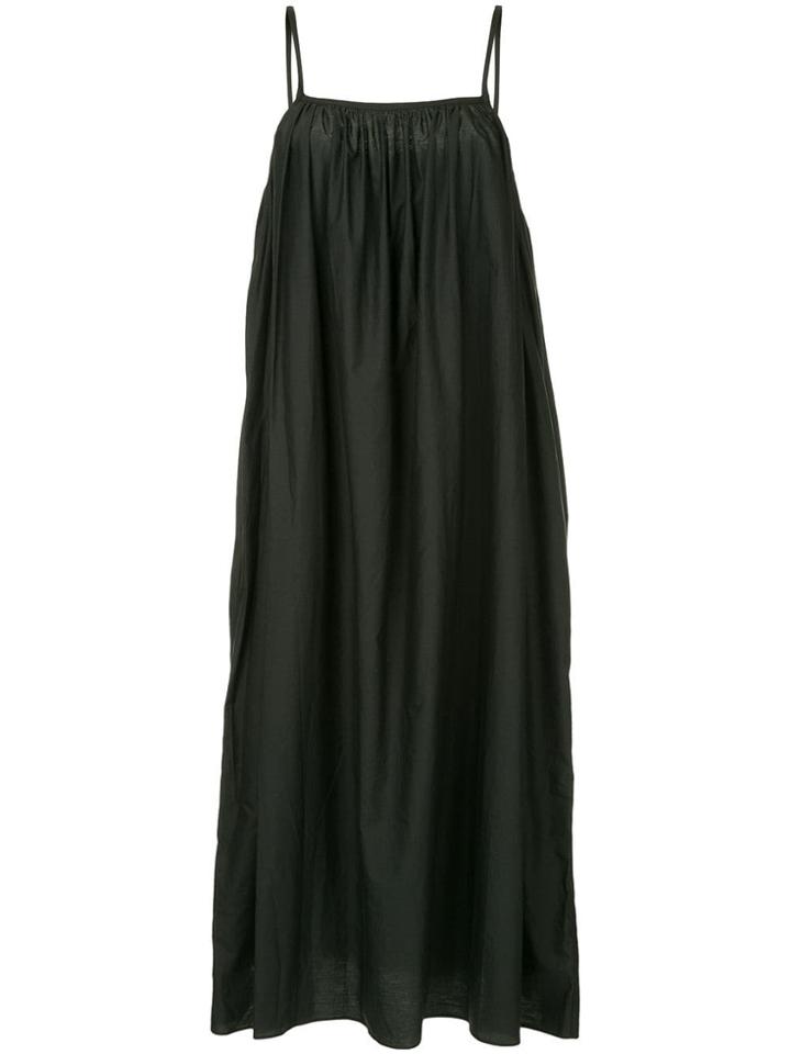 Bassike Gathered Tent Dress - Black