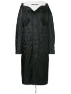 Haider Ackermann Long Hooded Coat - Black