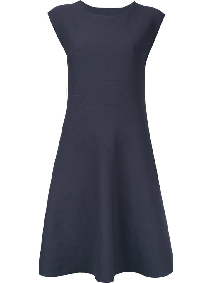 Issey Miyake Cauliflower Flared Dress - Grey