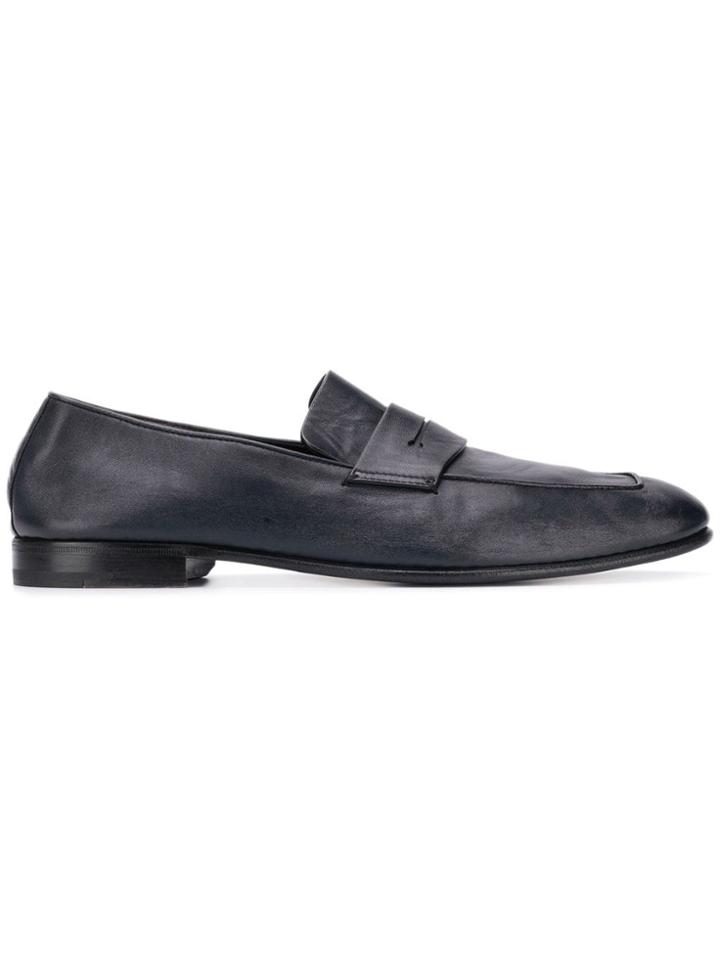 Ermenegildo Zegna L'asola Loafers - Blue