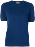 N.peal Round Neck Knitted T-shirt - Blue