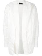 Andrea Ya'aqov Hooded Lightweight Jacket - White