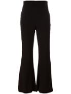 Versace Vintage Flared Trousers - Black