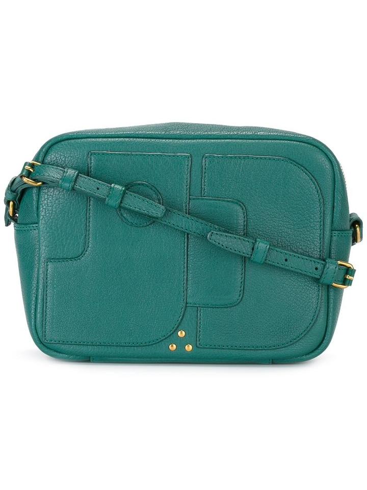 Jérôme Dreyfuss Dominique Crossbody Bag, Women's, Blue, Cotton/leather