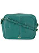 Jérôme Dreyfuss Dominique Crossbody Bag, Women's, Blue, Cotton/leather