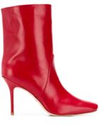 Stuart Weitzman Ebb Boots - Red