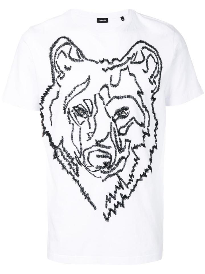 Diesel Bear T-shirt - White