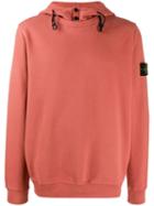 Stone Island Logo Hoody - Neutrals