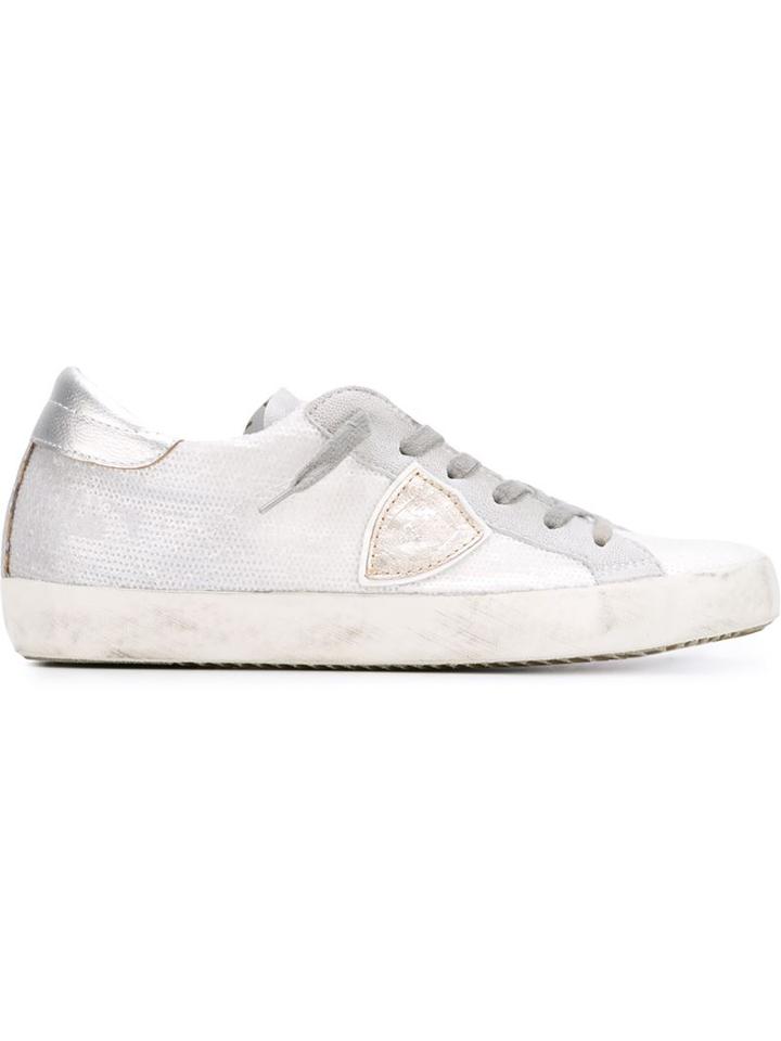 Philippe Model Sequinned Sneakers