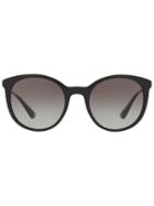 Prada Eyewear 'cinema' Sunglasses, Women's, Black, Plastic