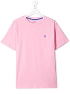 Ralph Lauren Kids Teen Round Neck T-shirt - Pink