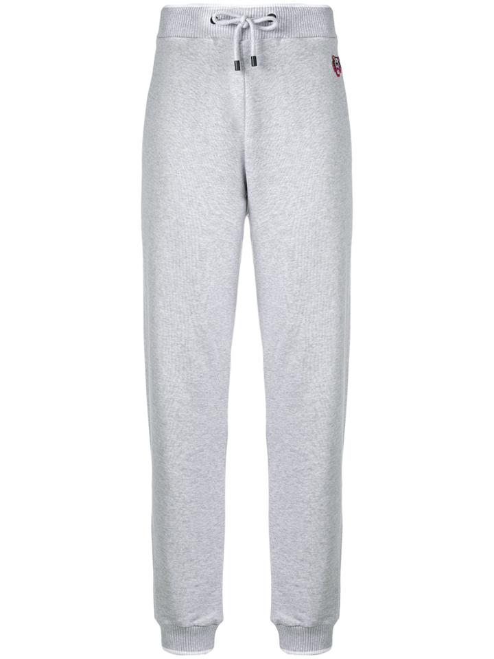 Kenzo Drawstring Fitted Track Trousers - Grey