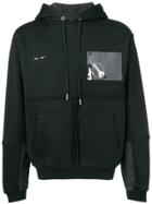 Heliot Emil Key Patch Hoodie - Black
