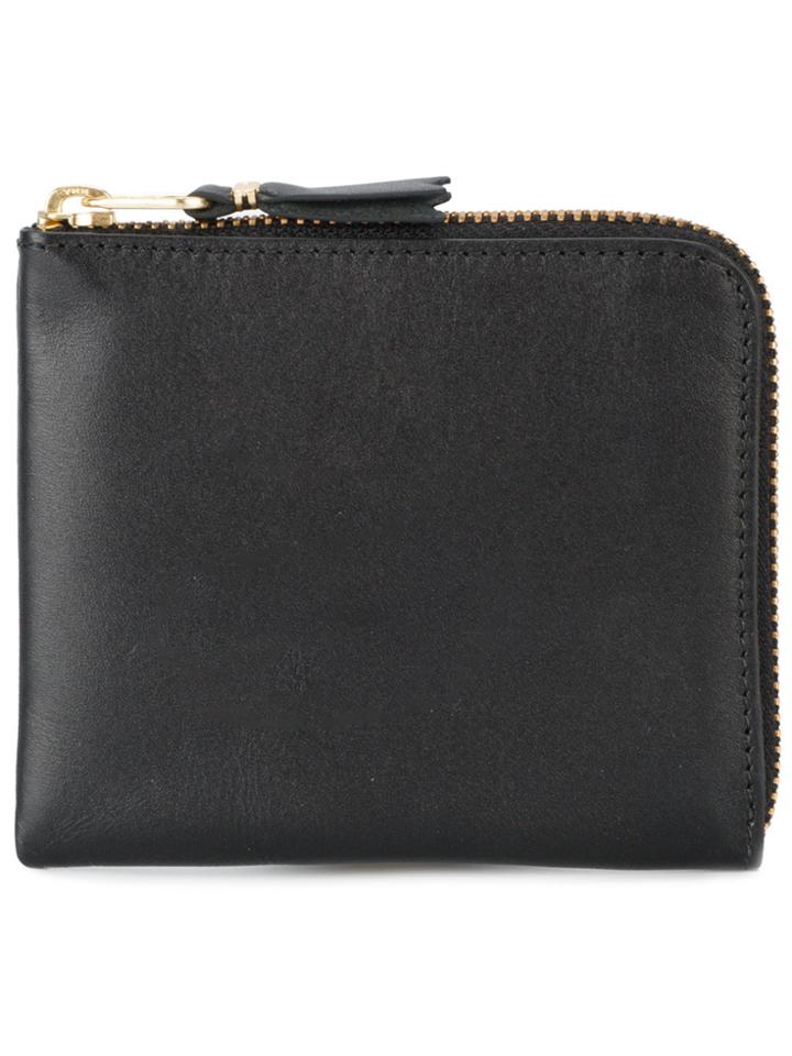 Comme Des Garçons Wallet Classic Half Zip Wallet - Black