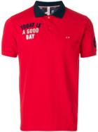 Sun 68 Good Day Polo Shirt - Red