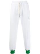 Casablanca Fleece Track Trousers - White