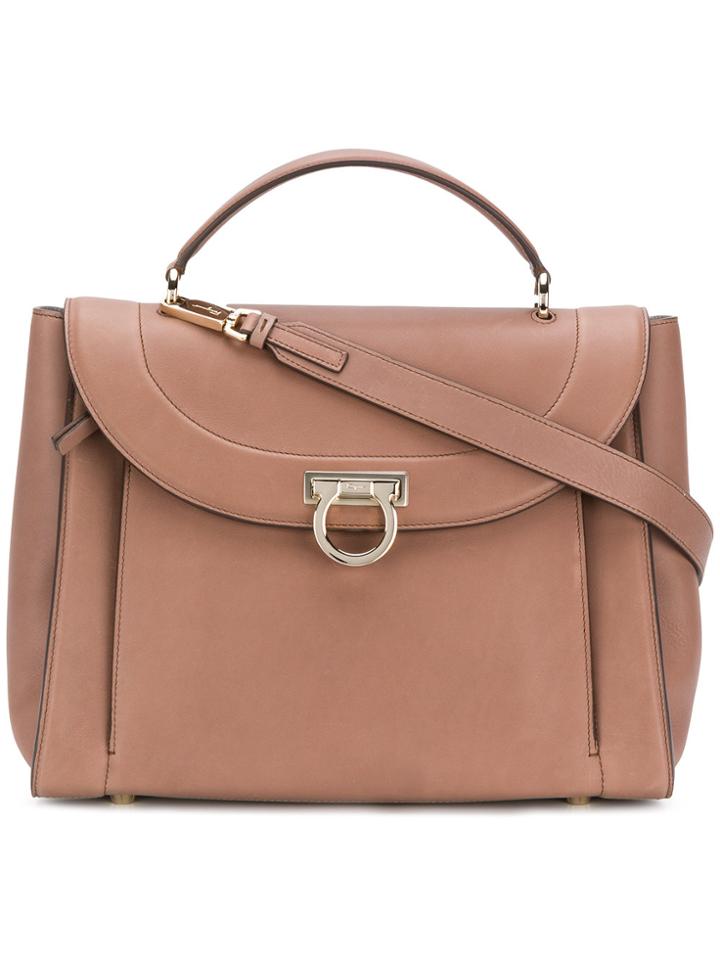 Salvatore Ferragamo Sophia Tote - Grey