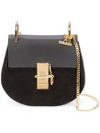 Chloé - Drew Shoulder Bag - Women - Leather/suede - One Size, Black, Leather/suede