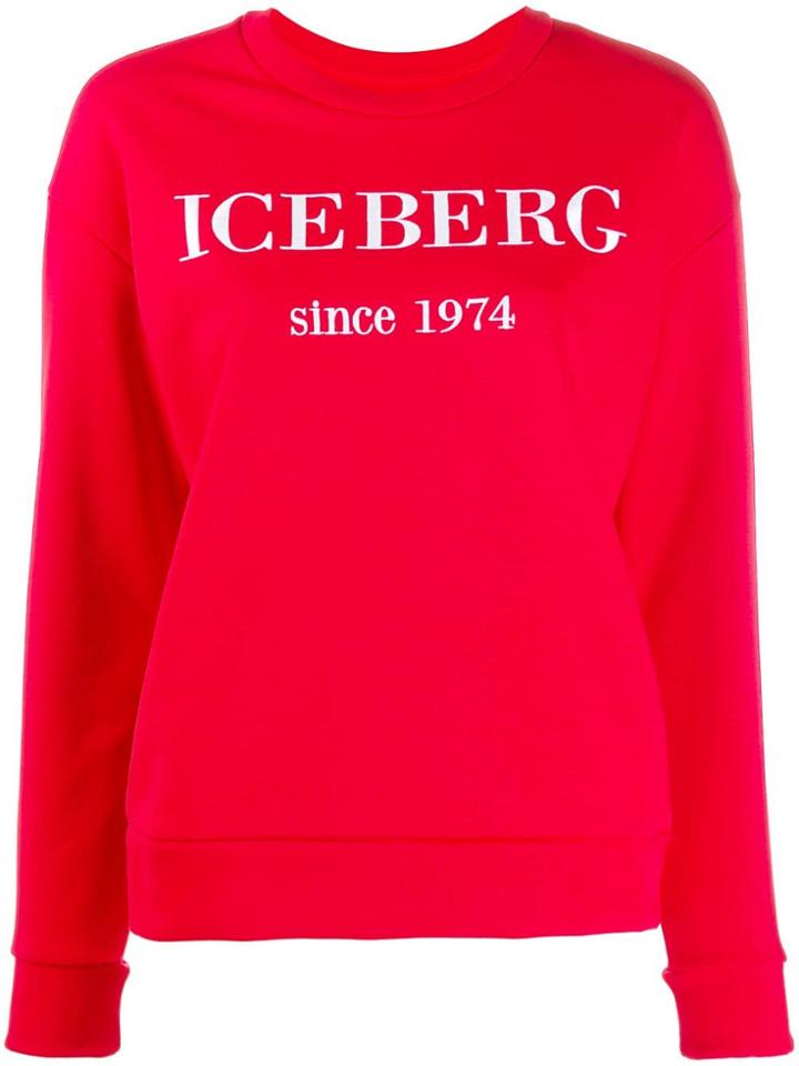 Iceberg Embroidered Logo Sweatshirt
