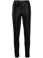 Moschino Skinny Fit Trousers - Black