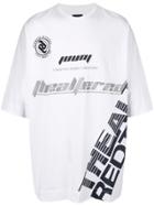 Juun.j Oversized Logo T-shirt - White